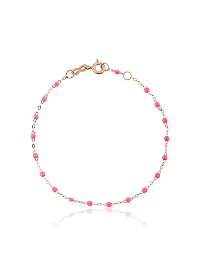 Gigi Clozeau 18kt Rose Gold Classic Gigi Madone Baby Pink Bracelet