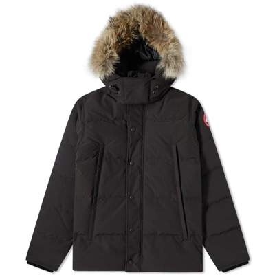 Canada Goose Wyndham Parka In Black