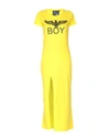 Boy London Long Dress In Yellow
