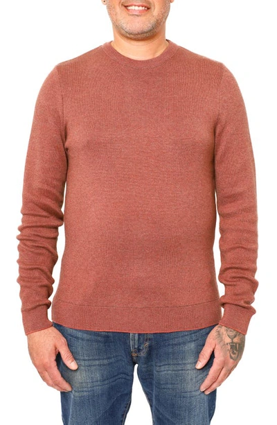 Vellapais Vello Crewneck Sweater In Medium Brown