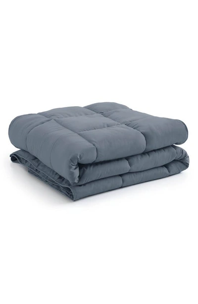 Southshore Fine Linens Vilano Down Alternative In Slate Blue