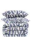 Southshore Fine Linens Khari Quilt & Sham Set In Blue