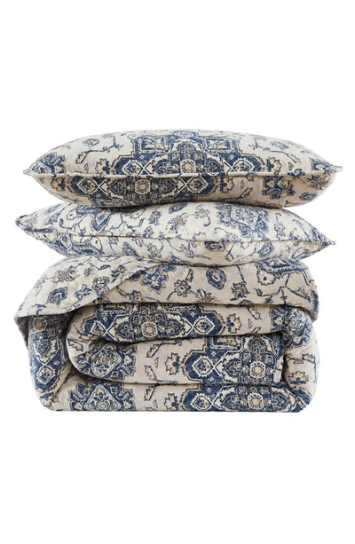 Southshore Fine Linens Persia Quilt & Sham Set In Indigo