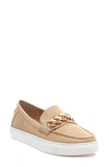 J/slides Nyc Loafer Slip-on Sneaker In Sand Luxe Suede
