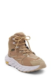 Hoka Anacapa Mid Gore-tex® Waterproof Hiking Shoe In Dune / Lilac Marble