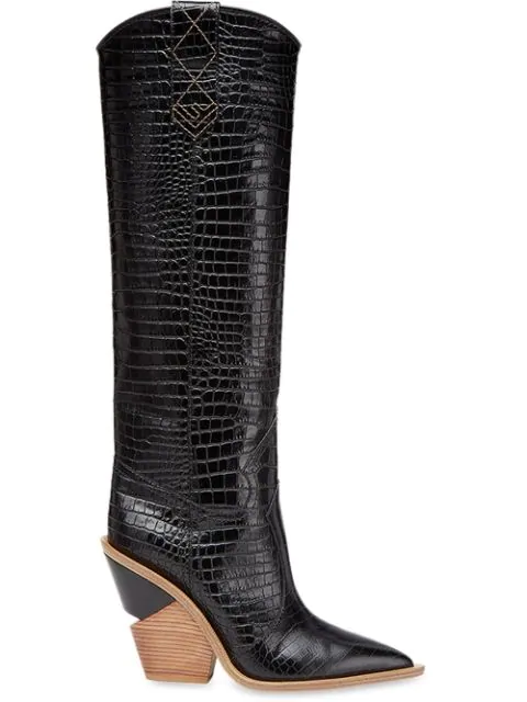 knee high fendi boots