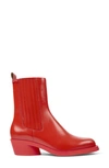 Camper Bonnie Chelsea Boot In Bright Red