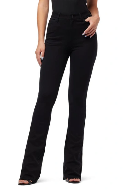 Joe's Ponte High Rise Bootcut Jeans In Black