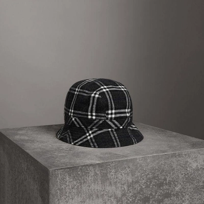 Gosha Burberry Bucket Hat Burberry Men's Paneled Check