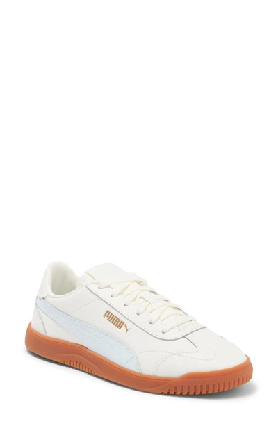Puma Club 5v5 Sneaker In White-silver Mist