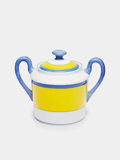 Robert Haviland & C Parlon Monet Porcelain Sugar Bowl In Multi