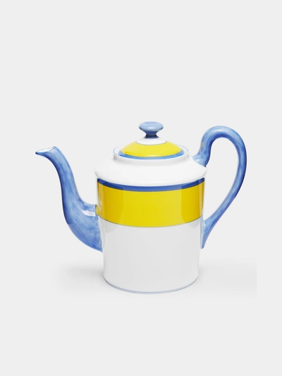 Robert Haviland & C Parlon Monet Porcelain Coffee And Tea Pot In Multi