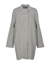 Anneclaire Coat In Grey