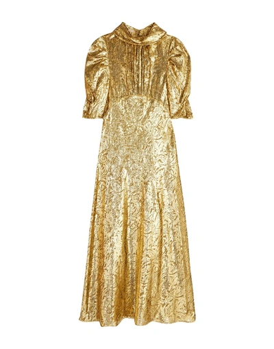 Michael Kors 3/4 Length Dresses In Gold