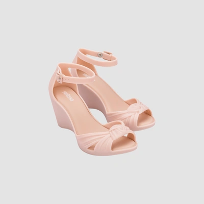 Melissa Velvet Wedge In Multi