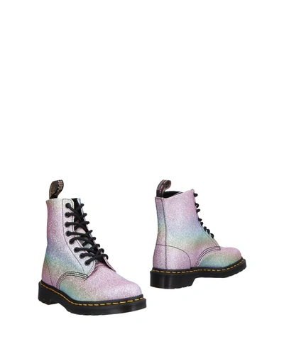 Dr. Martens' Ankle Boot In Pink