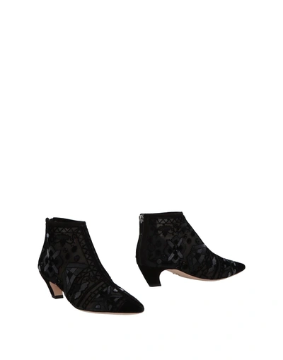 Dior Ankle Boots In Black