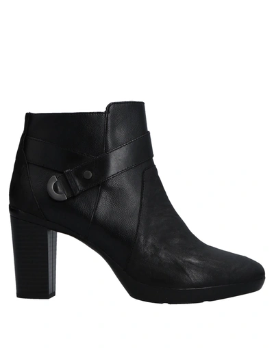 Geox Ankle Boot In Black