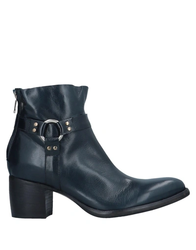 Rocco P Ankle Boot In Slate Blue