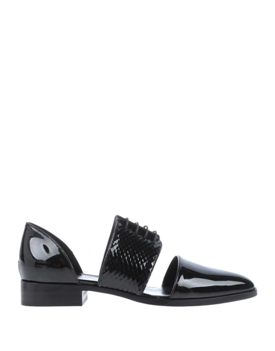 Emporio Armani Lace-up Shoes In Black