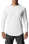 Asrv Silver-lite™ 2.0 Established Long Sleeve T-shirt In White