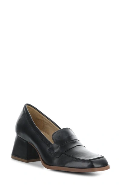 Bos. & Co. Ama Penny Loafer Pump In Black