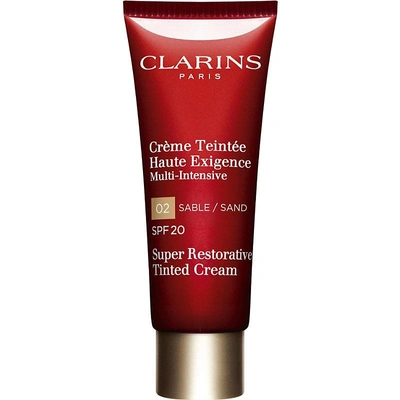 Clarins Super Restorative Tinted Cream 30ml In Brown
