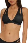 Becca Color Code Bikini Top In Black