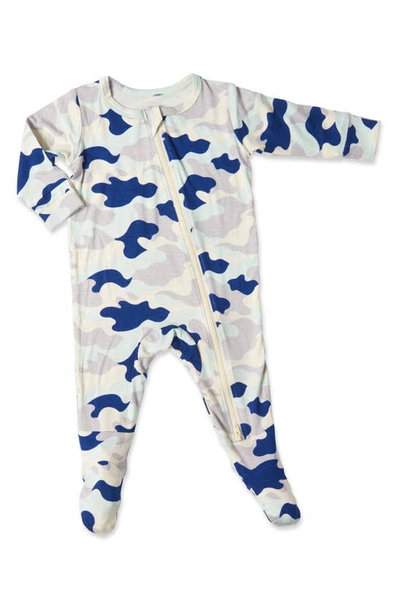 Baby Grey By Everly Grey Babies' Print Footie In Camo
