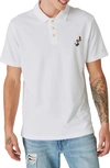 Lucky Brand X Guinness Polo In White