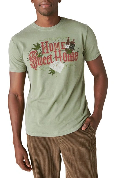 Lucky Brand Home Sweet Home Graphic T-shirt In Multi