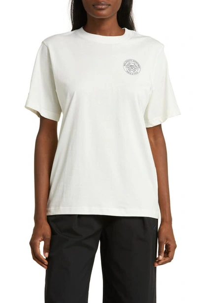 Nike Sportswear Essential Cotton Graphic T-shirt In Sail