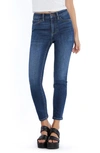 Hint Of Blu Ankle Skinny Jeans In Venice Blue