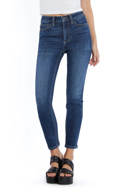 Hint Of Blu Ankle Skinny Jeans In Venice Blue