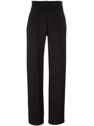 Givenchy Wide-leg Jersey Trousers In Black