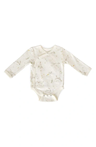 Pehr Babies' Organic Cotton Bodysuit In Field Of Dreams