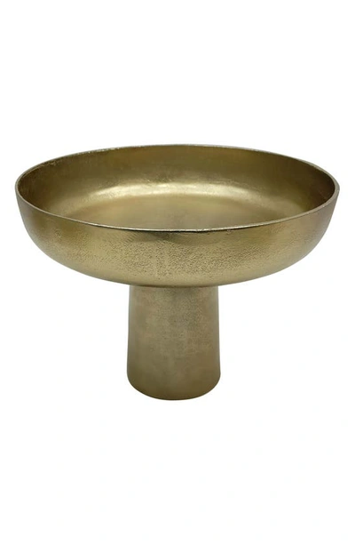 Sagebrook Home Metal 11-inch Standing Bowl In Gold