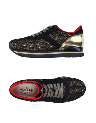 Hogan Sneakers In Gold