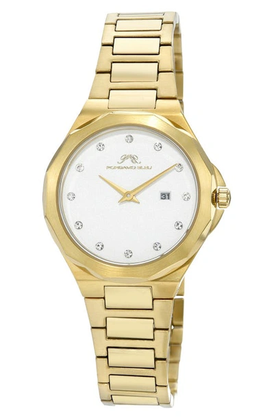 Porsamo Bleu Victoria Bracelet Strap Watch, 33mm In Gold