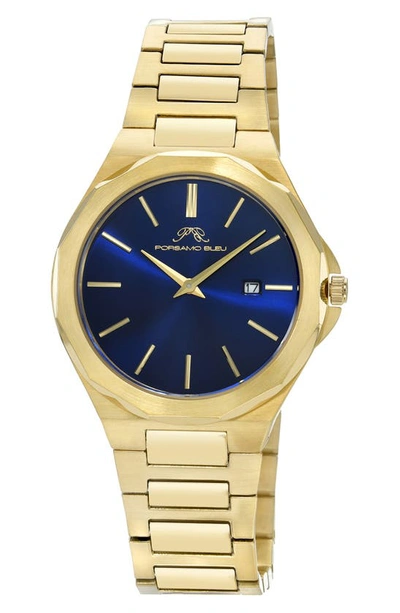Porsamo Bleu Alexander Bracelet Strap Watch, 41mm In Gold