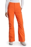 Halfdays Alessandra Insulated Water Resistant Ski Pants In Flame