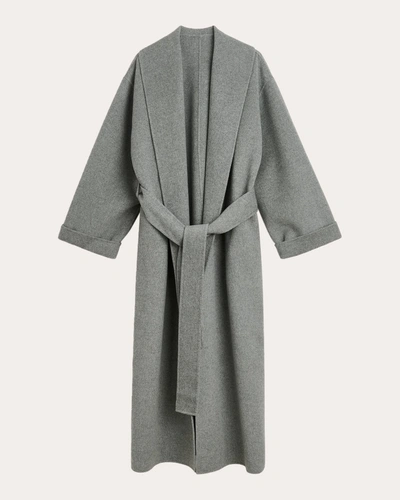 By Malene Birger Women's Trullem Wool Coat In Grey