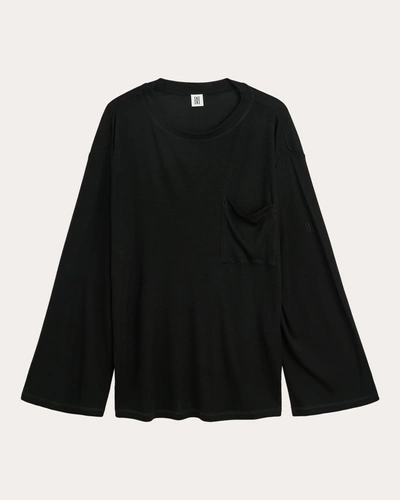 By Malene Birger Women's Fayeh Long-sleeve Top In Black