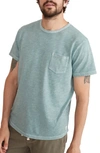 Marine Layer Heavy Slub Pocket T-shirt In Slate