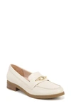 Lifestride Sonoma Loafer In Bone White Faux Leather
