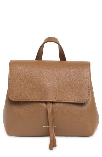 Mansur Gavriel Mini Soft Lady Leather Bag In Brown