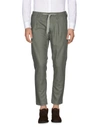 Cruna Casual Pants In Military Green