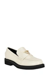 Guess Shatha Loafer In Ivory - Manmade
