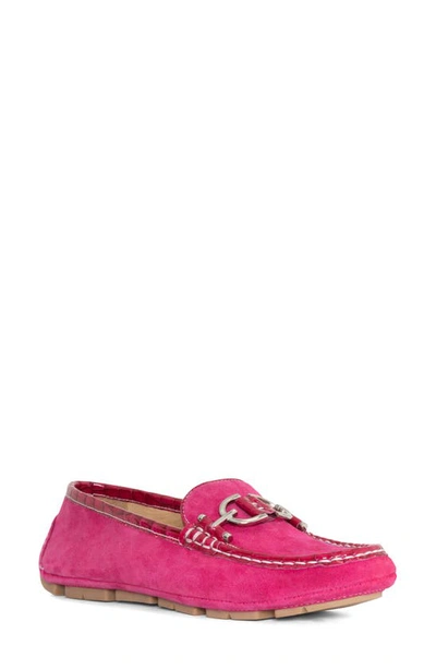 Donald Pliner Giovanna Bit Driving Loafer In Magenta