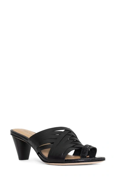 Donald Pliner Alannis Slide Sandal In Black